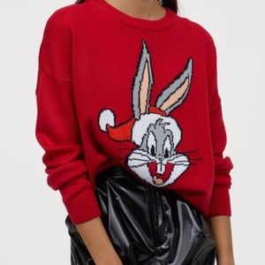 Hm Bugs Bunny Santa Christmas Sweater 
